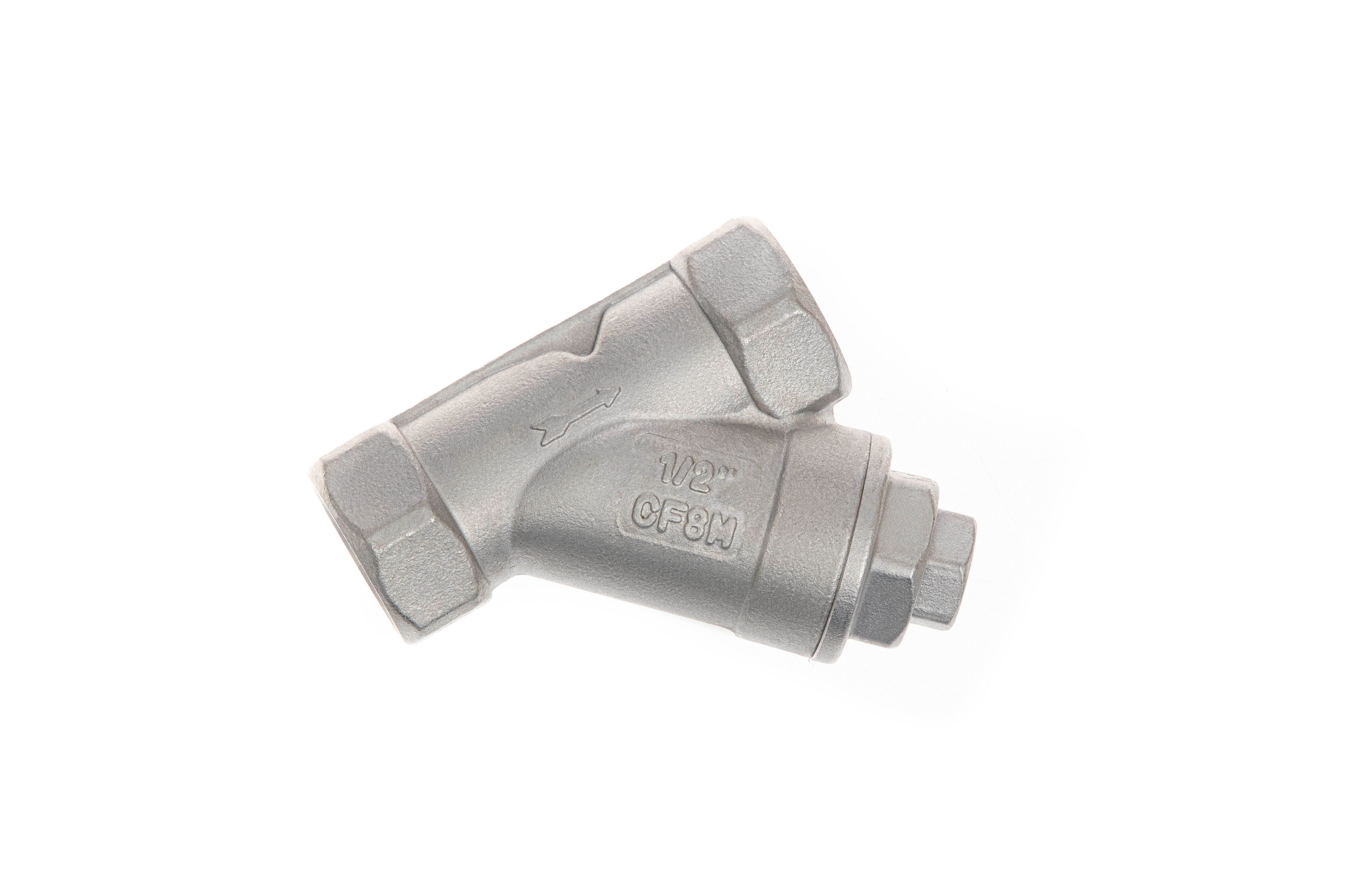 Ридан FVS-R 082X4315R — Фильтр сетчатый нержавеющая сталь CF8M, PN40, DN32, с пробкой