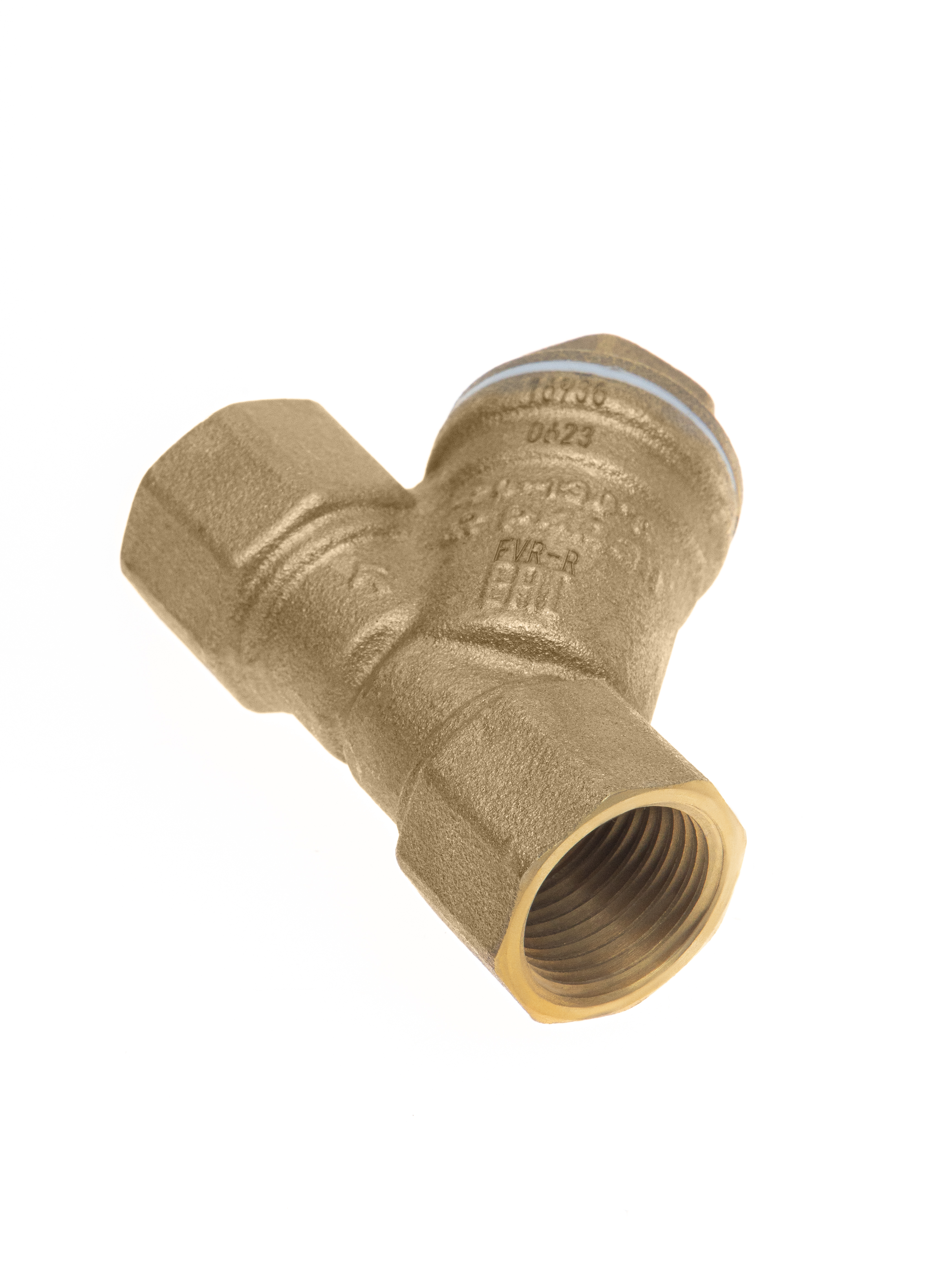 Ридан FVR-R 065B8339R — Фильтр сетчатый с пробкой DN40, PN25, Т от -20 °С...130 °С; материал корпуса латунь CW602N