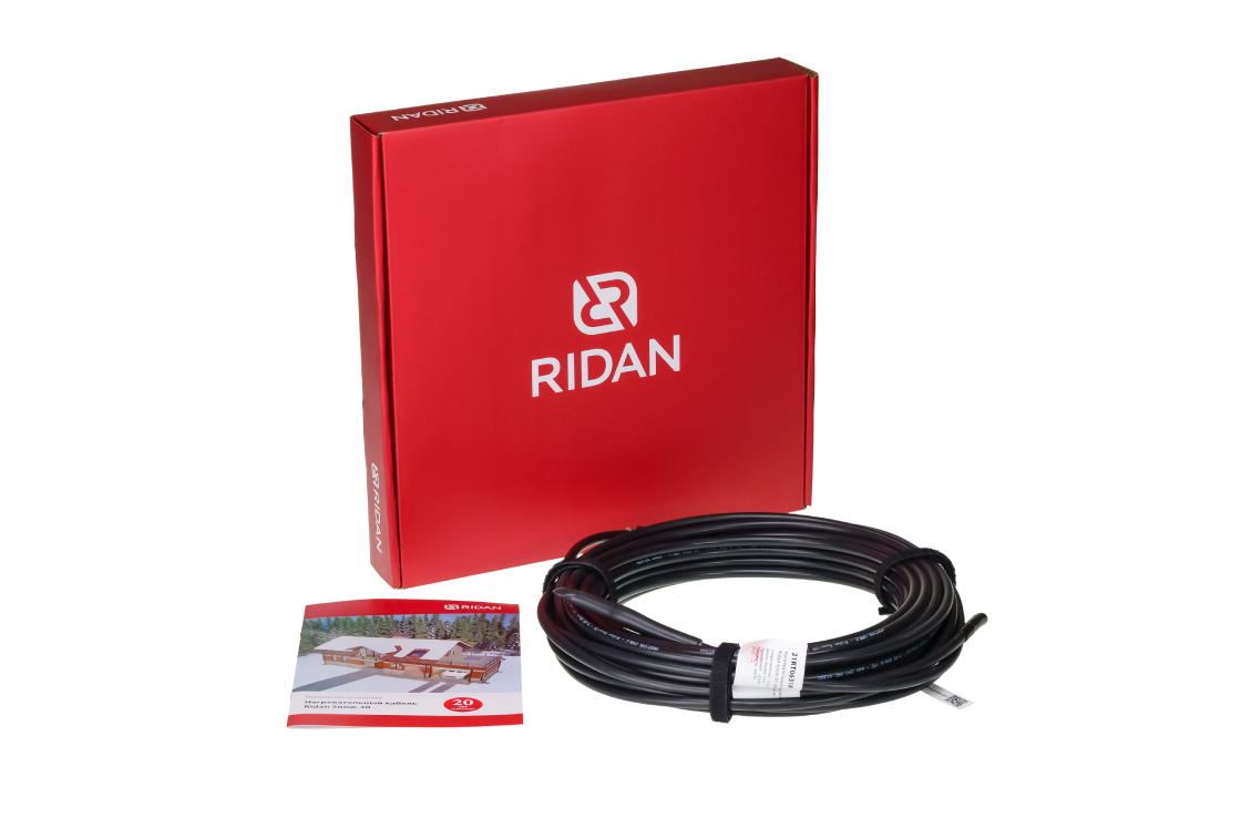21RT0634R — Нагревательный кабель Ridan Snow-30 (Сноу-30), 1020 Вт, 230 В, 34 м