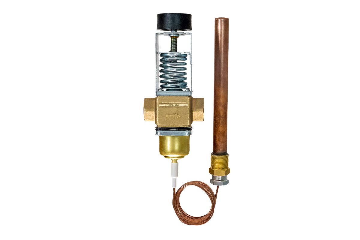 Ридан 003N8141R2 — Регулятор температуры AVTB-R DN15 с диапазоном настройки 40-90 °C